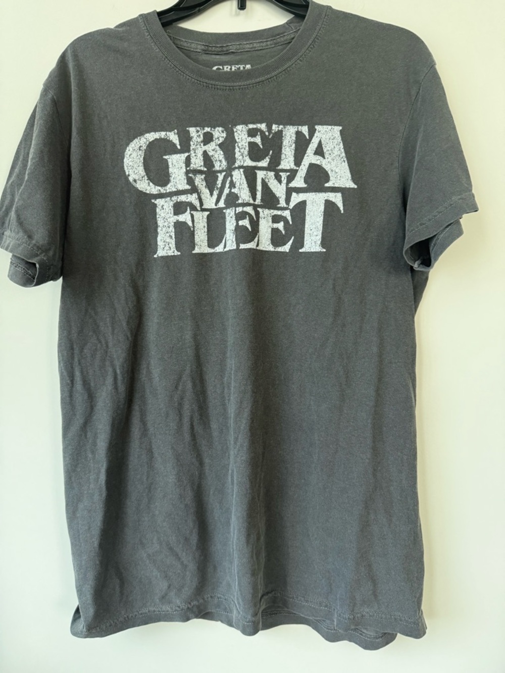 Greta Van Fleet Gray Short Sleeve Tee - Size M